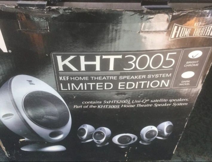 Głośniki  KEF KHT-3005 zestaw do kina domowego