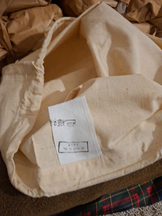 Worek z surówki lnianej