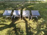 SOLIDNE stołki, taborety, ciężkie z blachy kwasówki