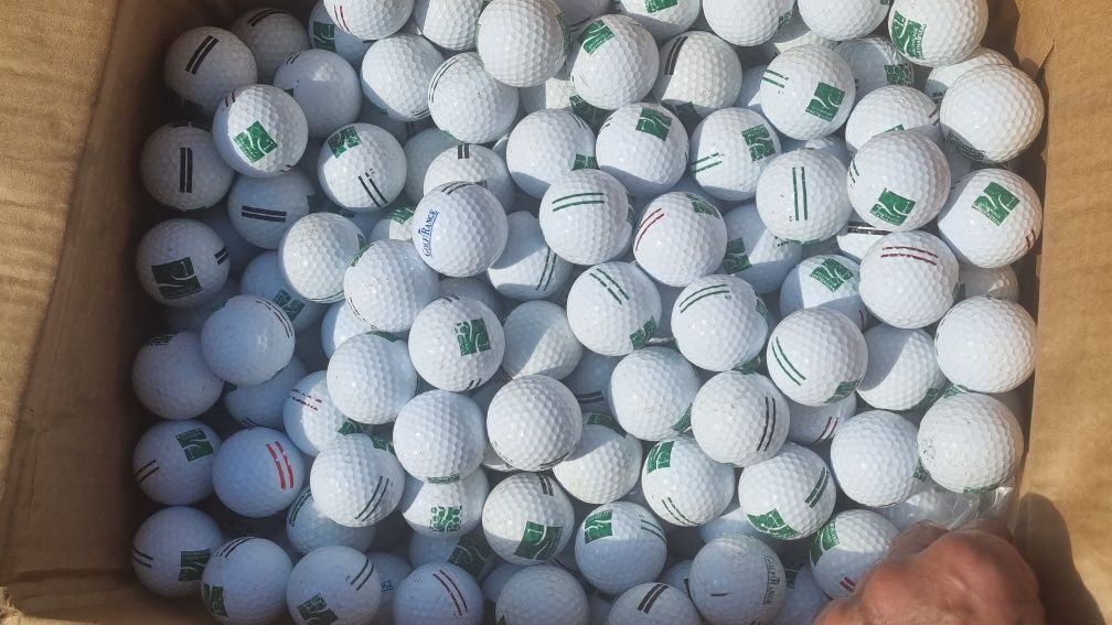 50 Piłek golfowych range używanych kat.C NAJTANIEJ! Paczkomat.