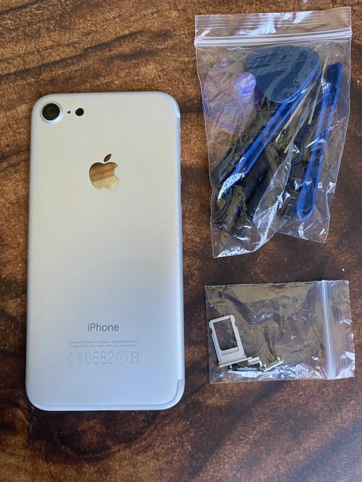 Carcaça/Capa Traseira Iphone 7 Nova + Ferramentas