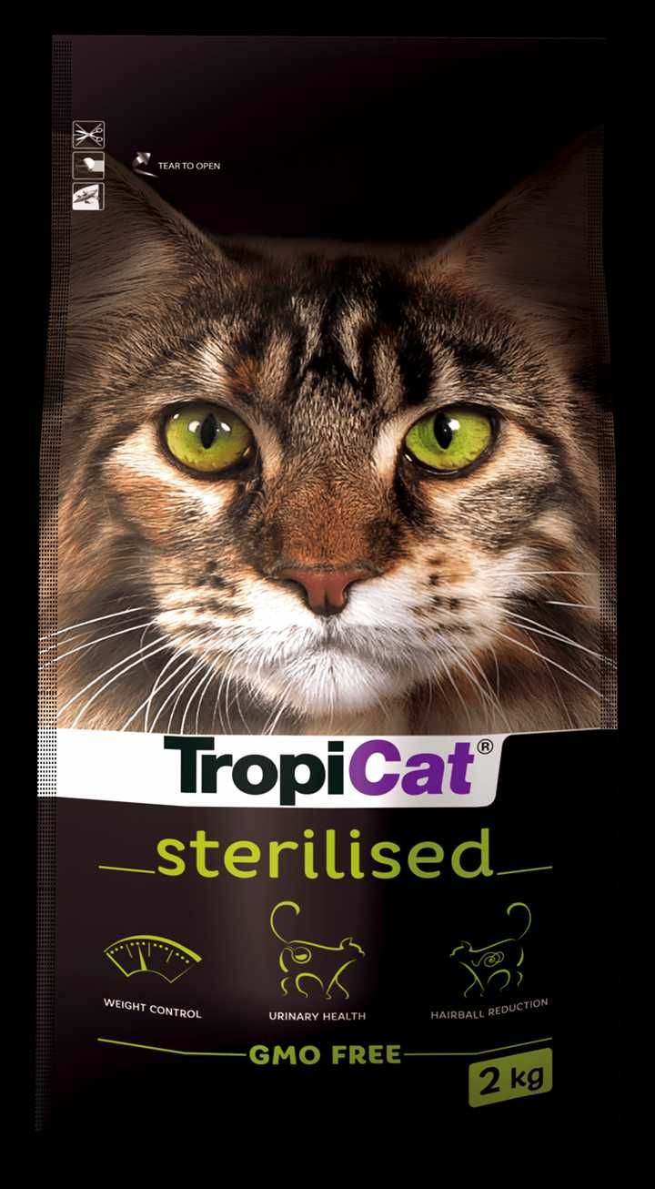 Tropicat Sterilised karma sucha dorosły kot 2kg