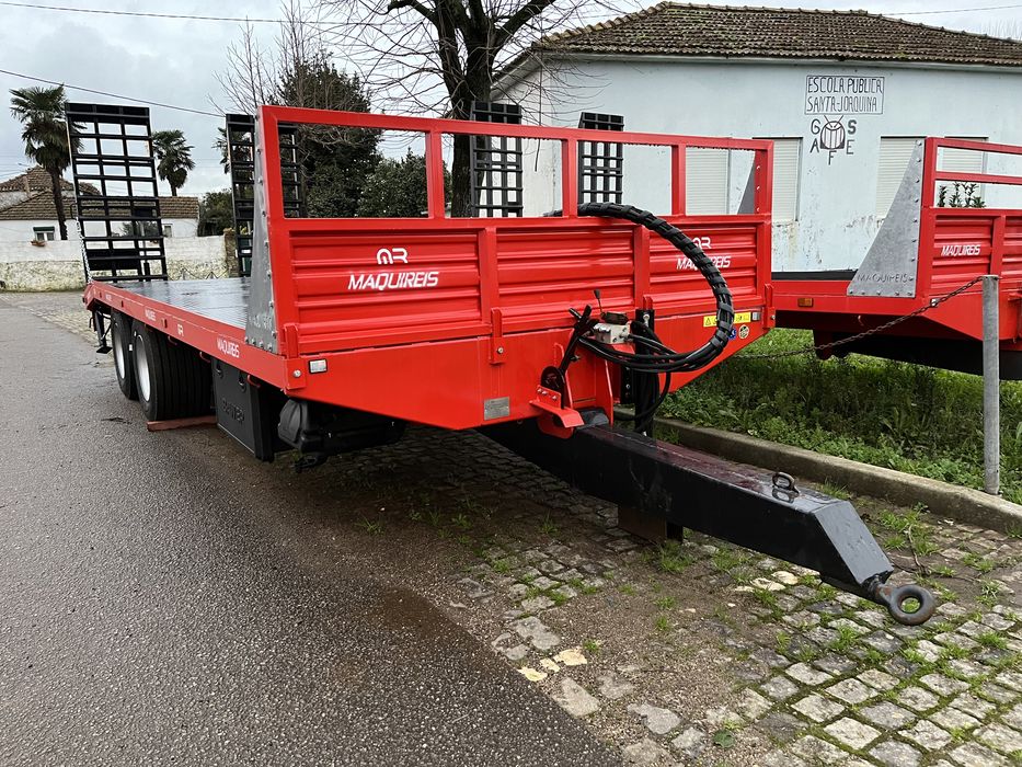Reboque agrícola porta máquinas 12000kg