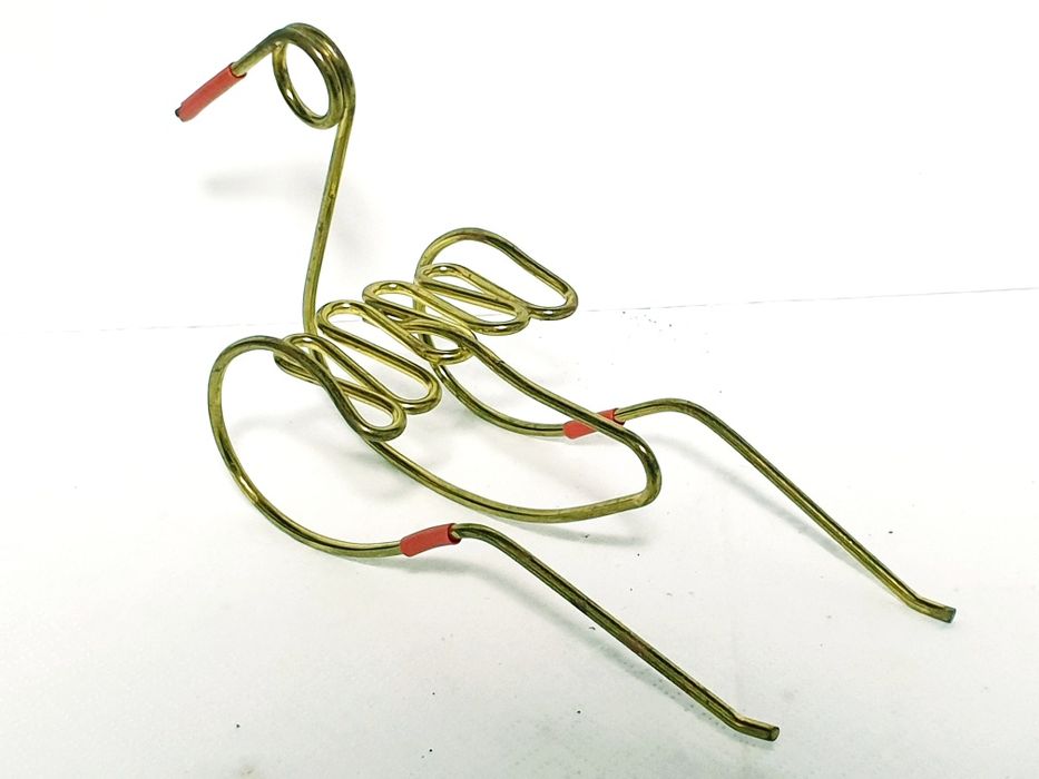 Invulgar antigo suporte para guardanapos dos anos 50