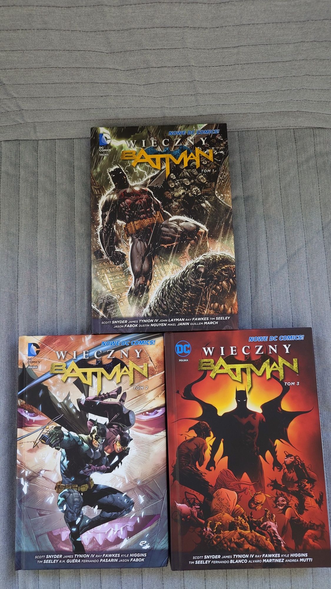 Wieczny Batman 1-3 komplet komiksów PL