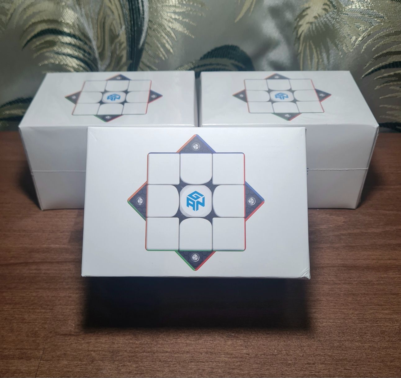 Професійний кубик Рубика 3×3×3 Gan Cube 356M + гайки та мішечок