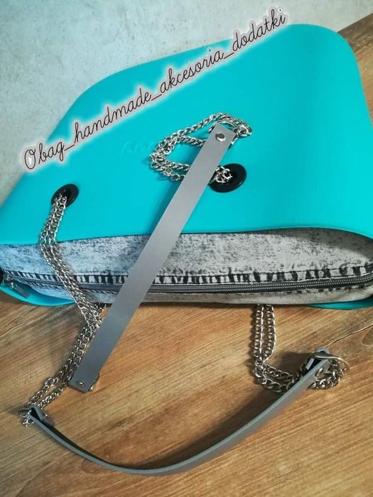 Uchwyty Glamy Bezłezkowe Skóra do Torebki Obag O bag