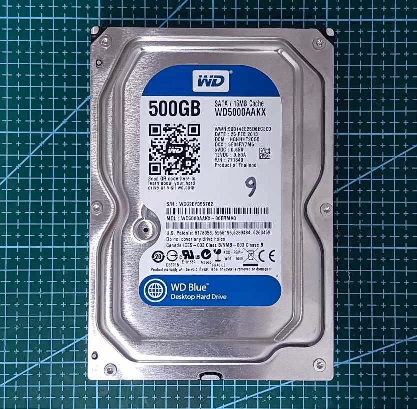 Dysk HDD 500GB 3,5" WD SATA III