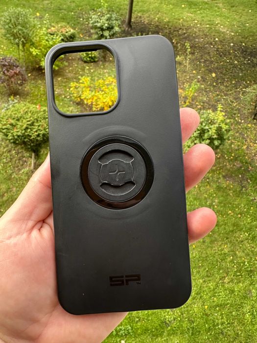 Etui case plecki Sp Connect Spc+ Iphone 14 Pro MAX rower motocykl