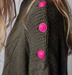 Sweter damski Alma Cashmere KAKI XS Zadig & voltaire