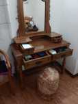 Toucador Elegante de Quarto com 4 gavetas e espelho