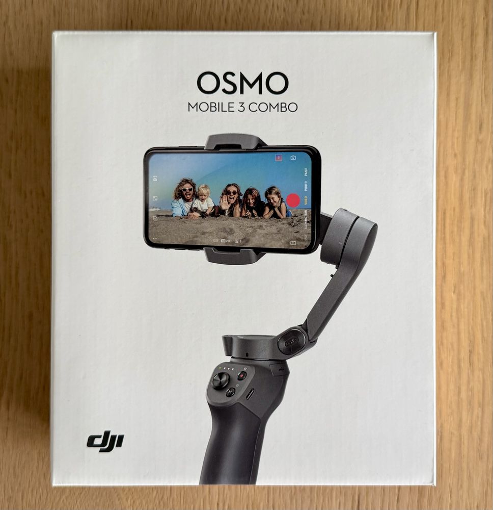 Dji Osmo Mobile 3 Combo - gimbal pełny zestaw w bdb stanie