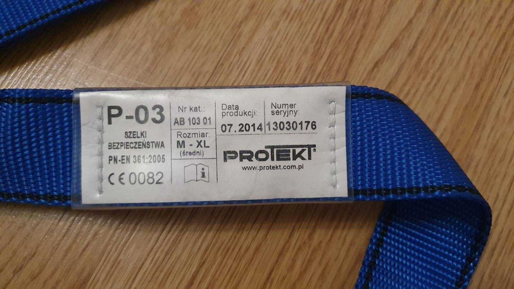Szelki bezpieczeństwa P03