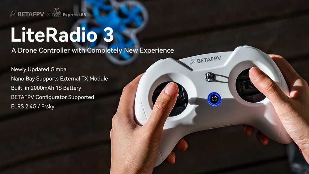 Пульт управления BetaFPV LiteRadio 3 Radio Transmitter ExpressLRS 2.4G
