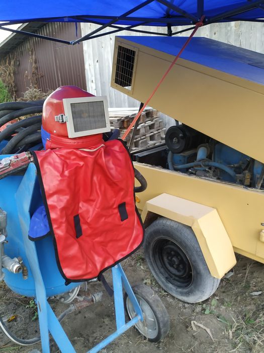 Piaskarka, zestaw do piaskowania