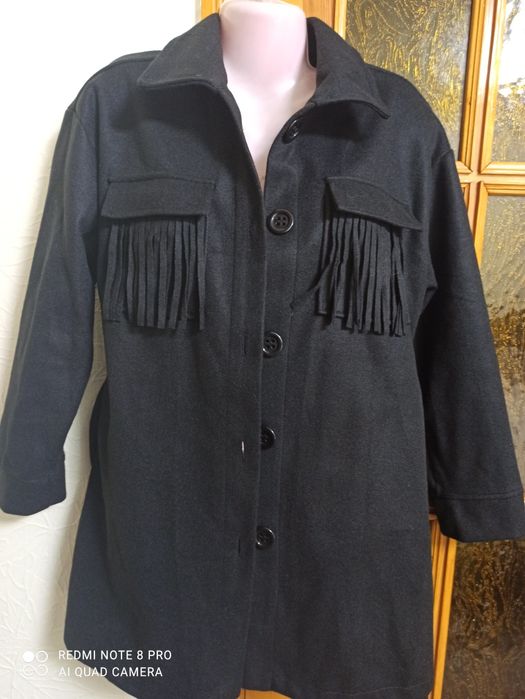 Стильна тепла Сорочка (кардиган)верхній одяг!