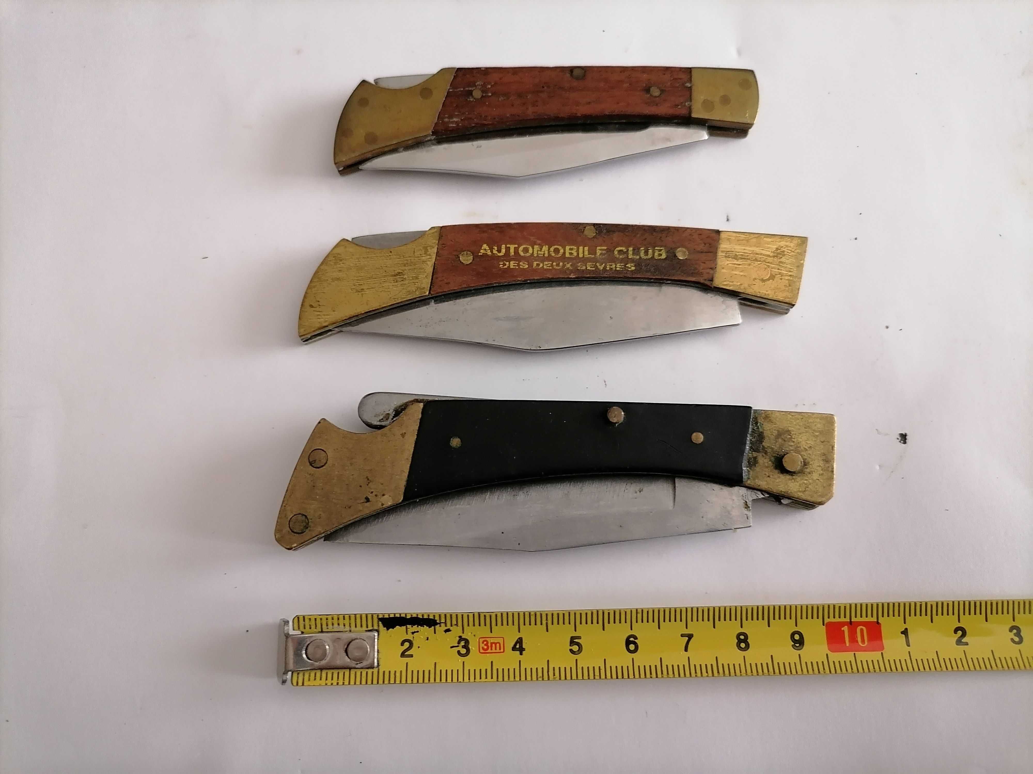 3 canivetes coleção com entalhe segurança Cabos Madeira-Preço Conjunto