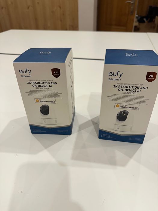 Câmeras de interior Eufy Security 2K - Pack 2 unidades