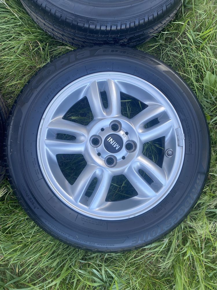 Диски R15 MINI COOPER з резиною Bridgestone 175/65R15