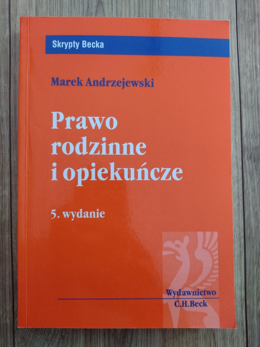 Prawo rodzinne i opiekuńcze Skrypty Becka Marek Andrzejewski