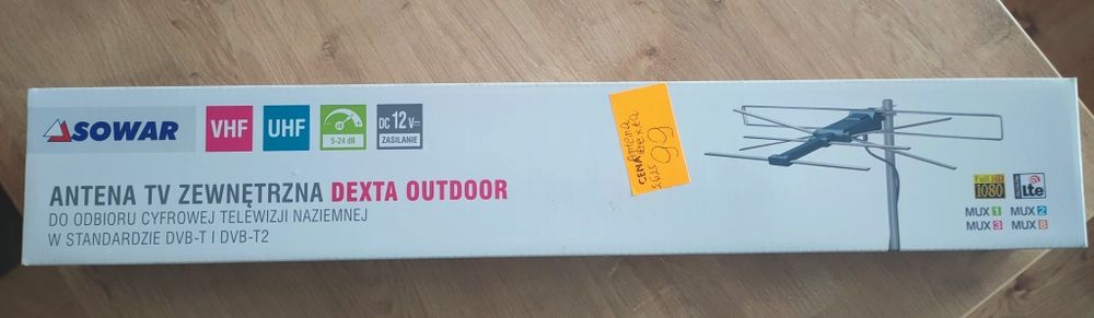 Antena DVB-T DVB-T2 Dexta outdoor