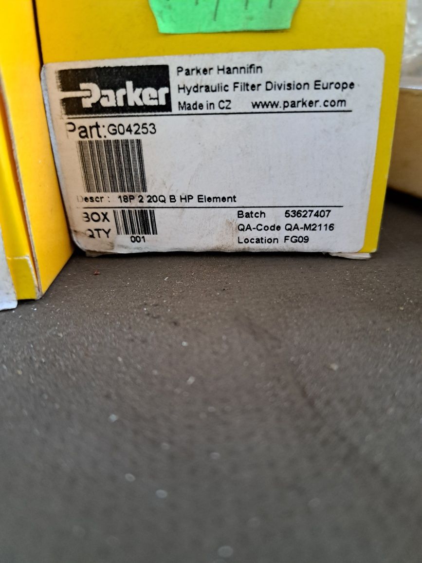 Filtr hydrauliczny wysokociśnieniowy PARKER