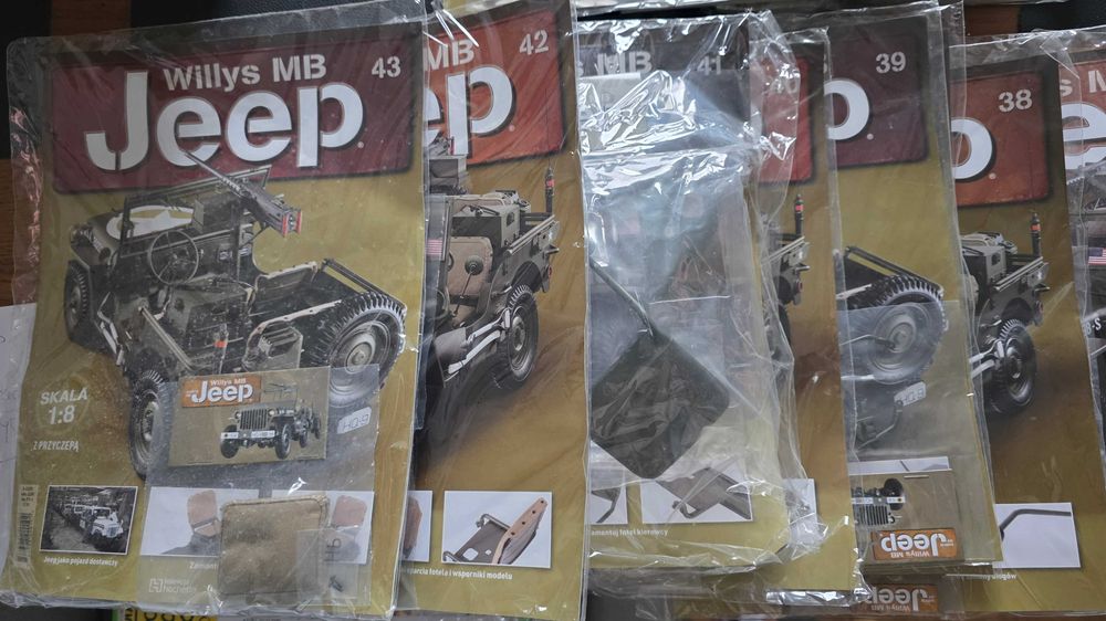 Kolekcja Willys MB Jeep wybrane numery