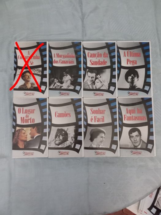 Clássicos do cinema português em VHS