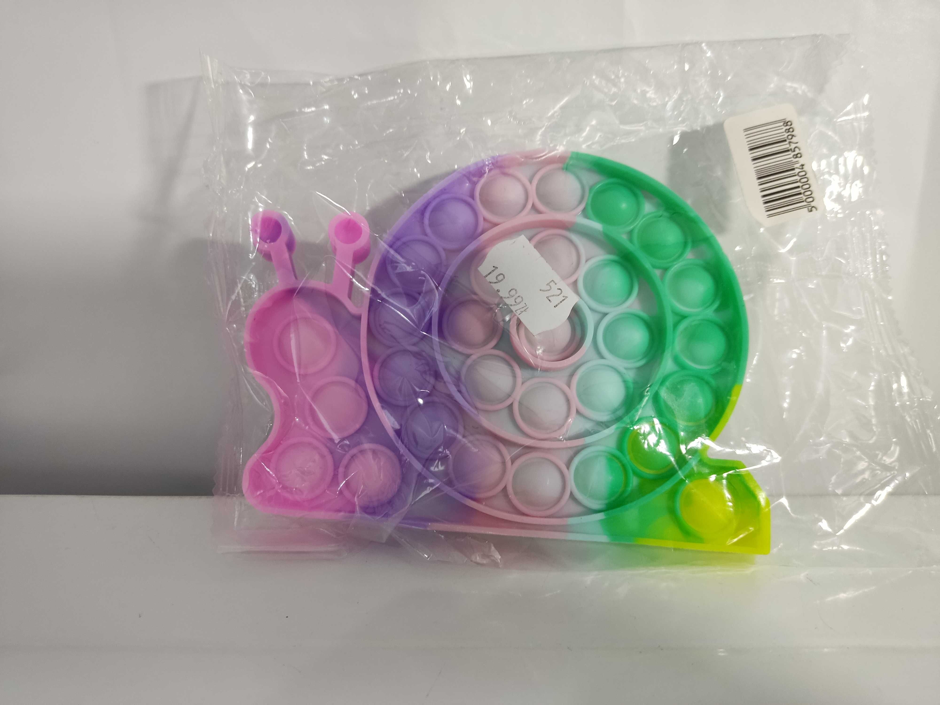 !Nowy! Pop it Push Bubble Popit Gniotek Ślimak Tychy