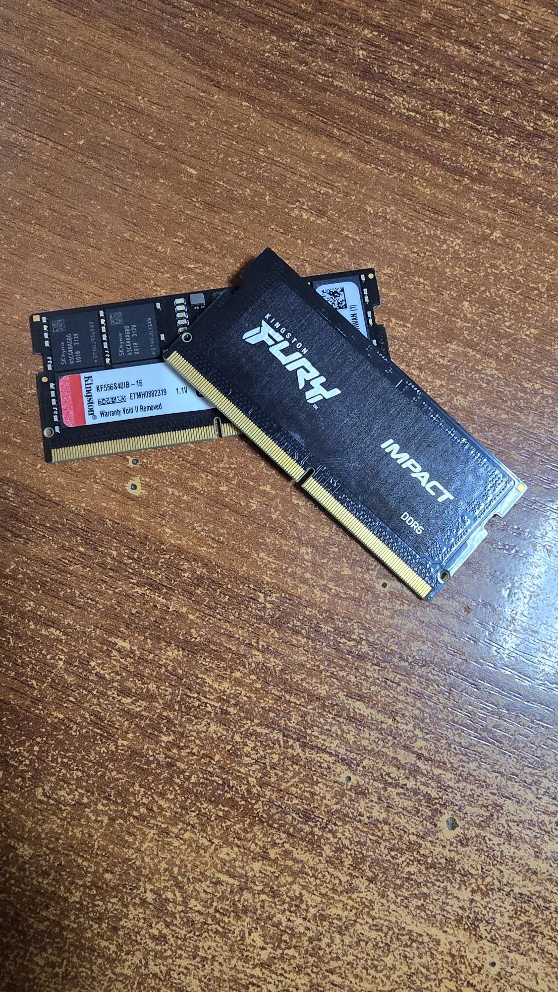 Оперативна пам'ять для ноутбуку Kingston FURY SODIMM (2×16Gb) 5600 Мгц