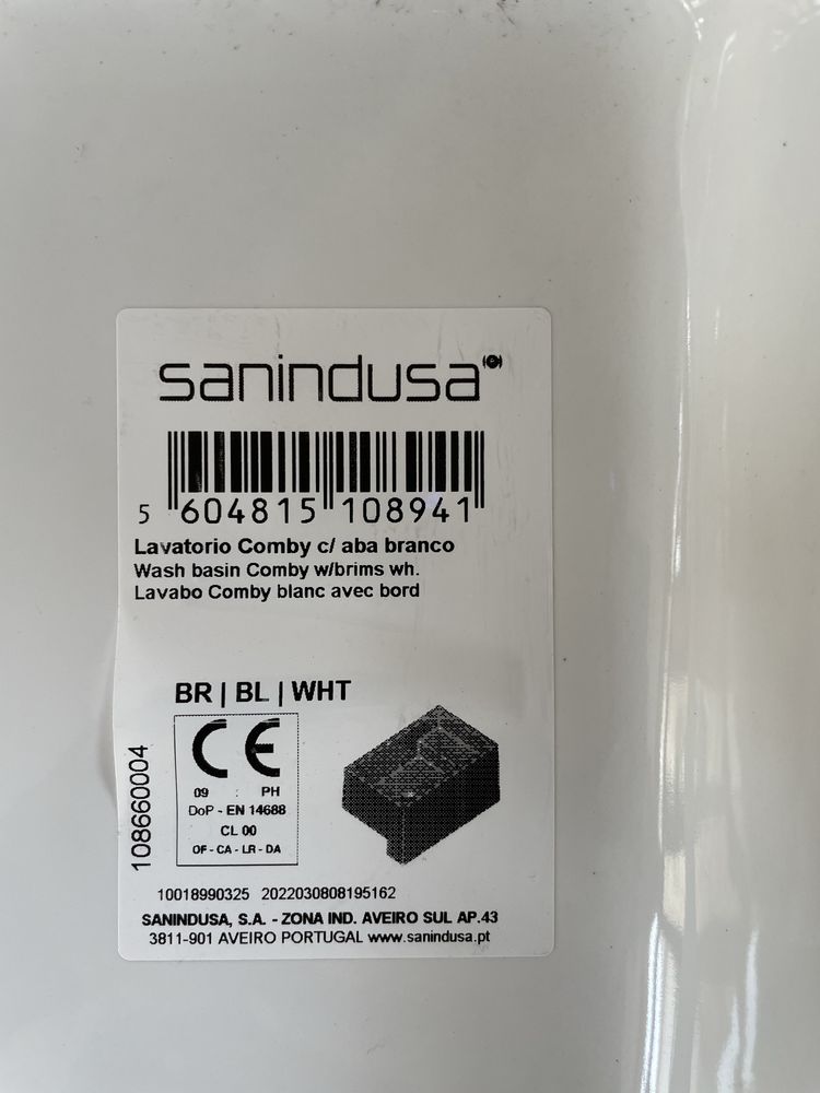 Lavatorio com Aba Sanindusa Novo