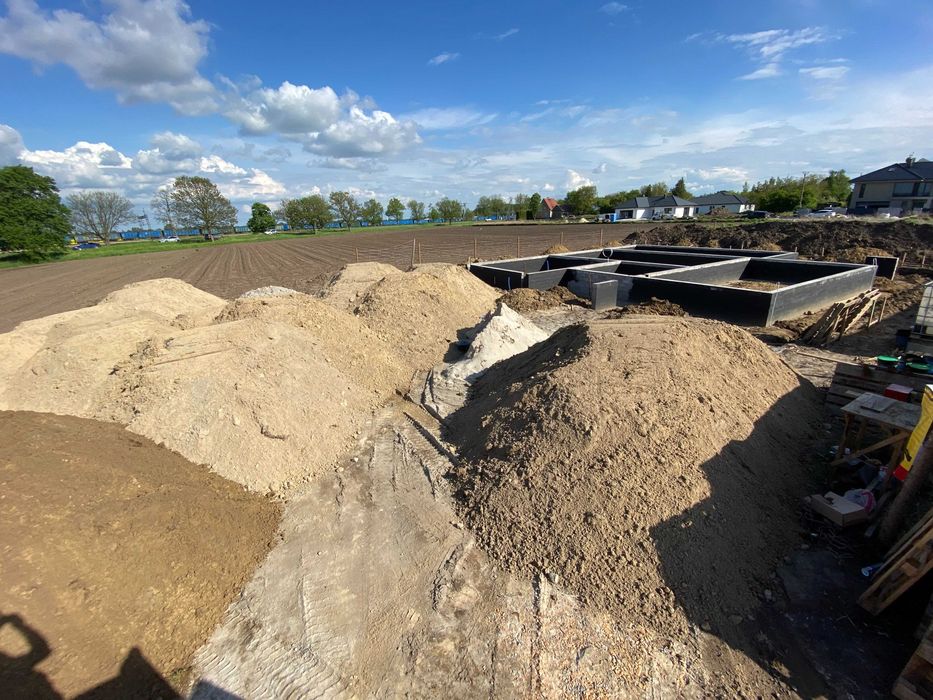 Piasek Kopany, piach rzeczny, piach zasypowy, pospółka, do fundamentów