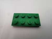 Lego Klocek Płytka 2x4 Zielona 3020