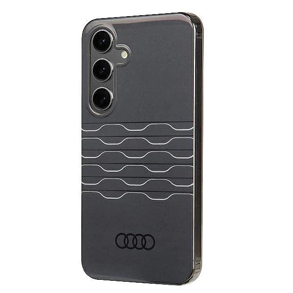 Etui Audi IML Geometric Pattern Case na Samsung Galaxy S24 - czarne