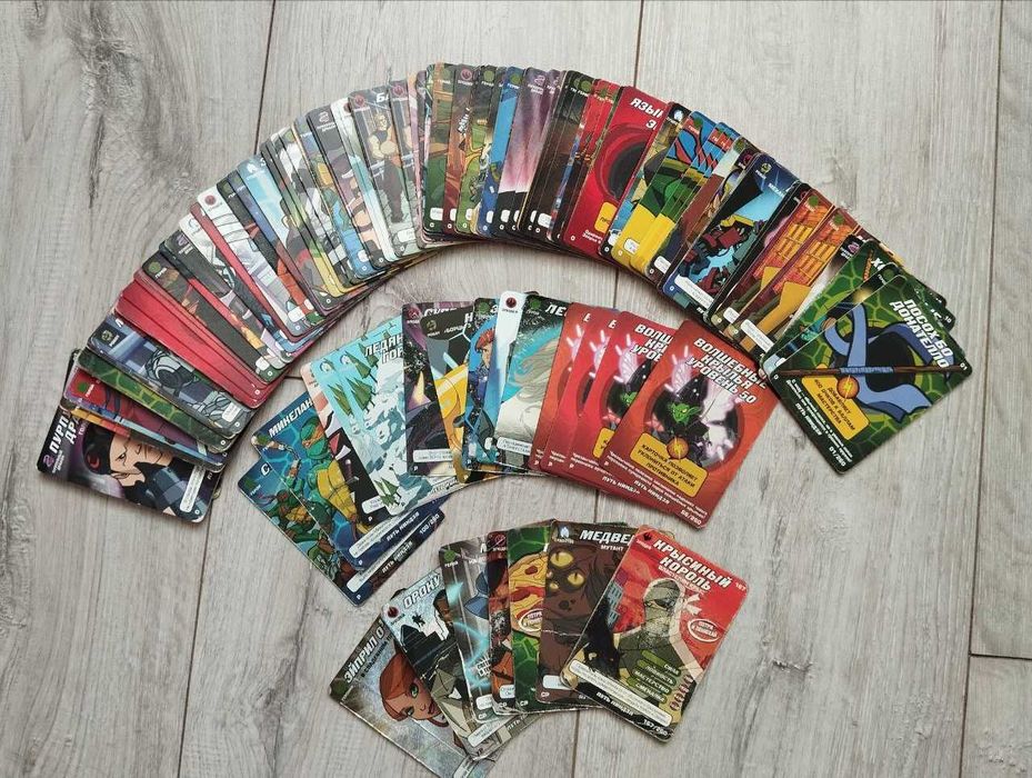 Карточки Черепашки Ніндзя, Людина павук і Скубі-Ду