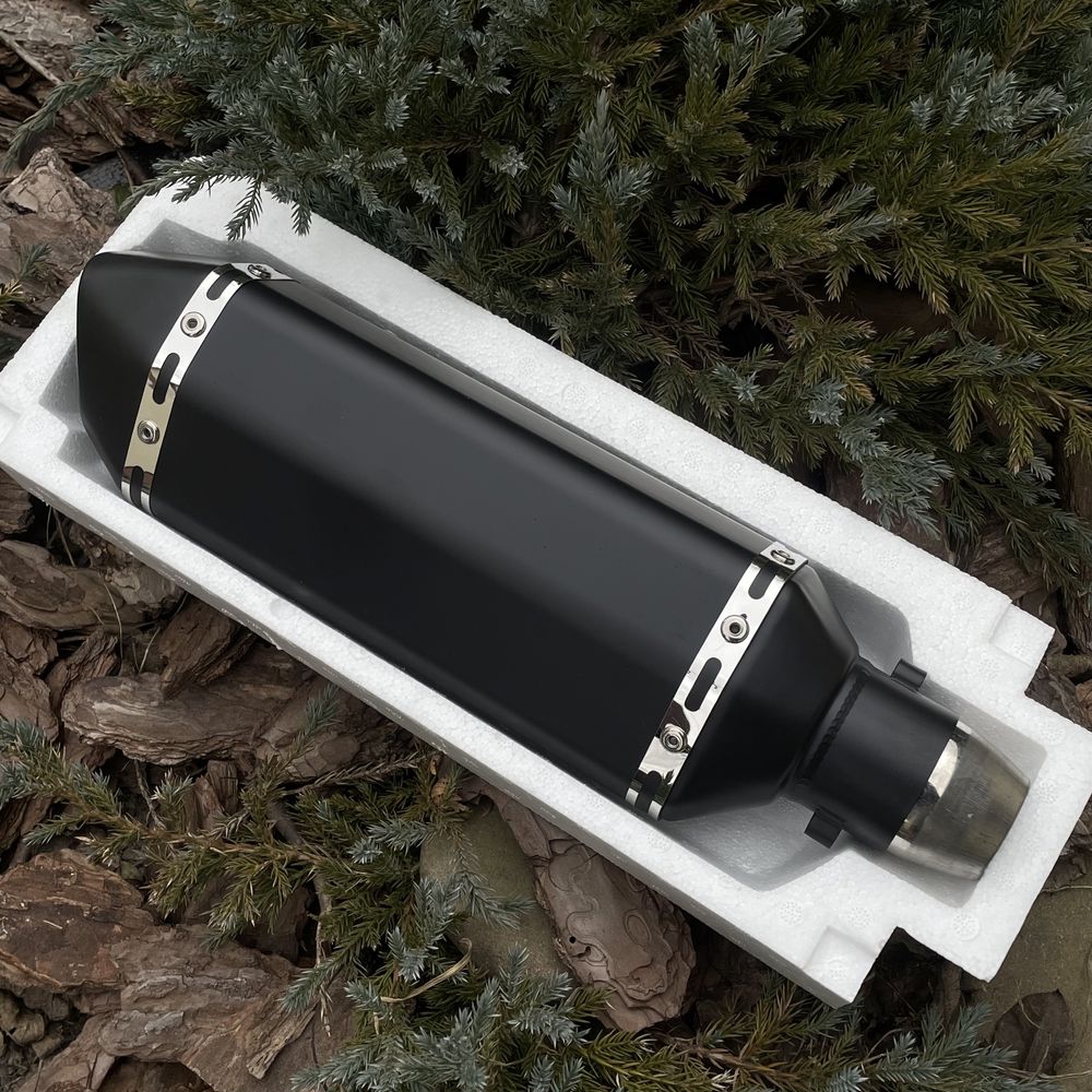 + Подарунок! Прямоток на мотоцикл Akrapovic