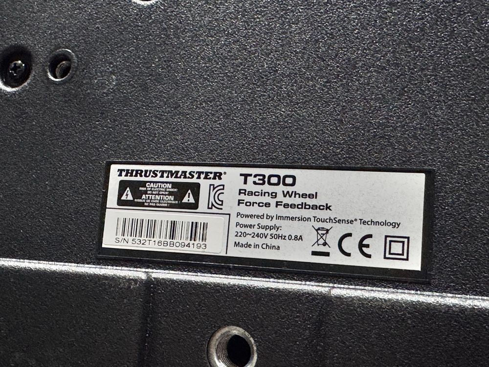 Thrustmaster T300 кермо Playstation 3/4 PC trustmaster