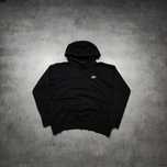 DAMSKA Bluza PREMIUM Hoodie Czarna z Kapturem Nike Haft Logo Casual