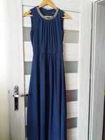 Granatowa suknia Orsay, rozmiar 34
