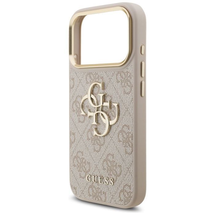 GUESS futerał do iPhone 17 Pro GUHCP17LP4G4BCSP różowy z
