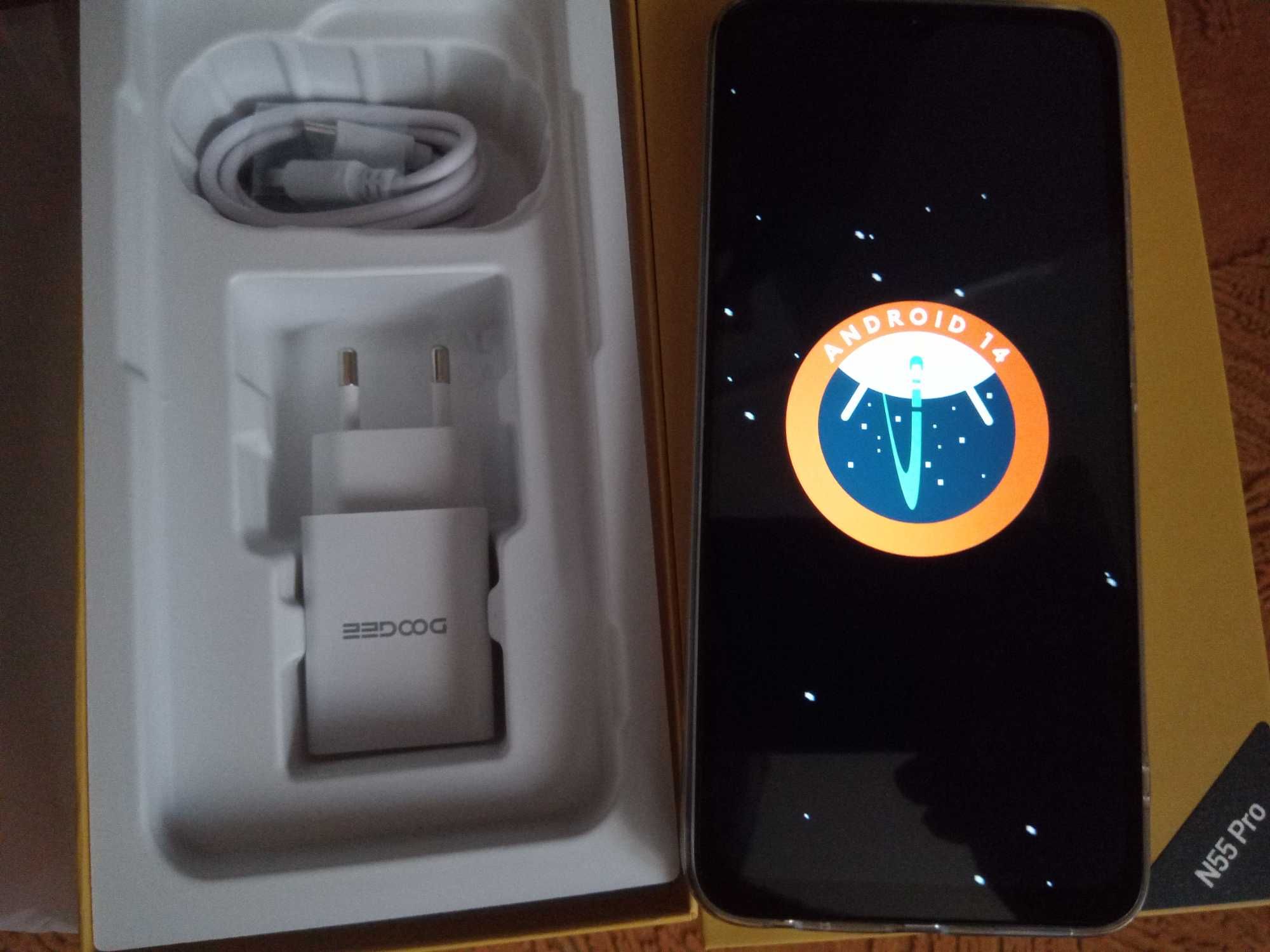 6/256Gb Android 14 Doogee N55 Pro смартфон, телефон 4G LTE
