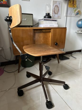 Mega okazja duński design Labofa chair! Krzeslo na kółkach!