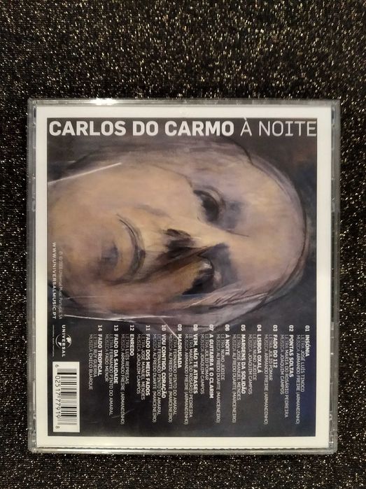 CD's: Mozart, Os Três Tenores, Carlos do Carmo
