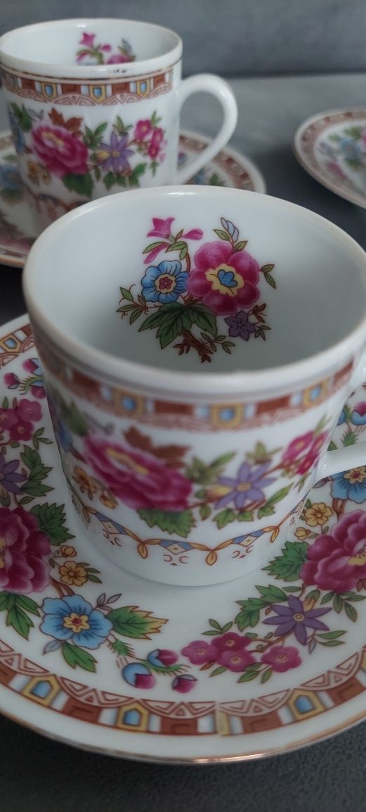 Komplet kawowy porcelana chińska