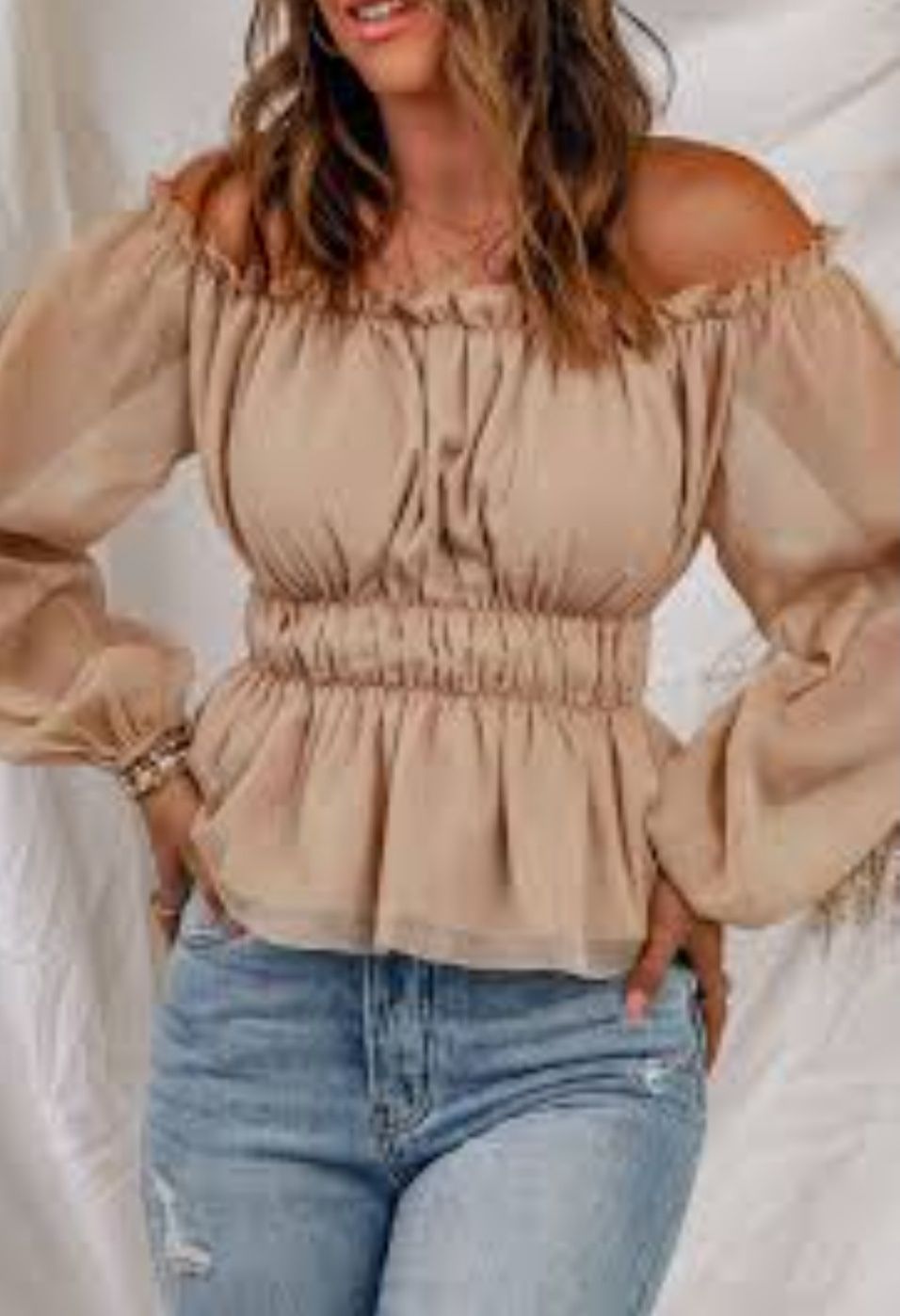 Блуза/топ із відкритими плечима Плаття H&M