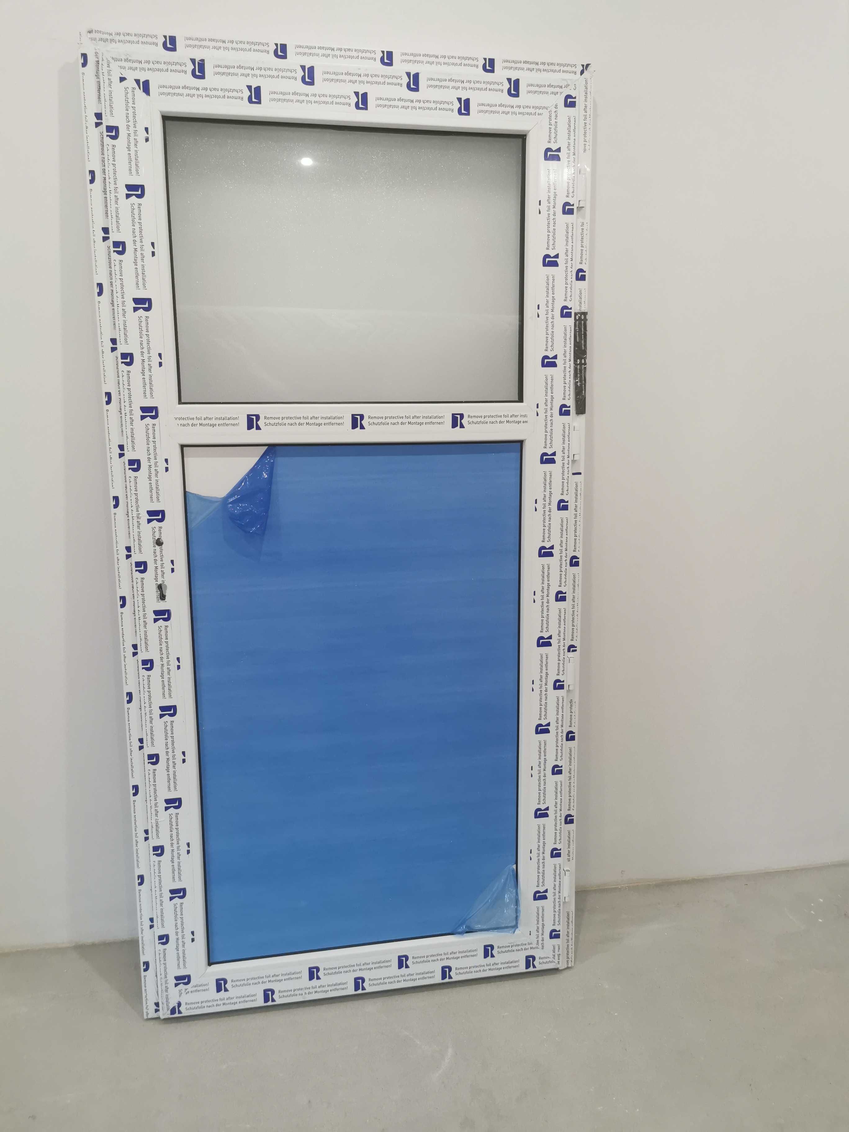 Drzwi 100x200 PVC PCV Plastikowe Garażowe Przemysłowe Gospodarcze
