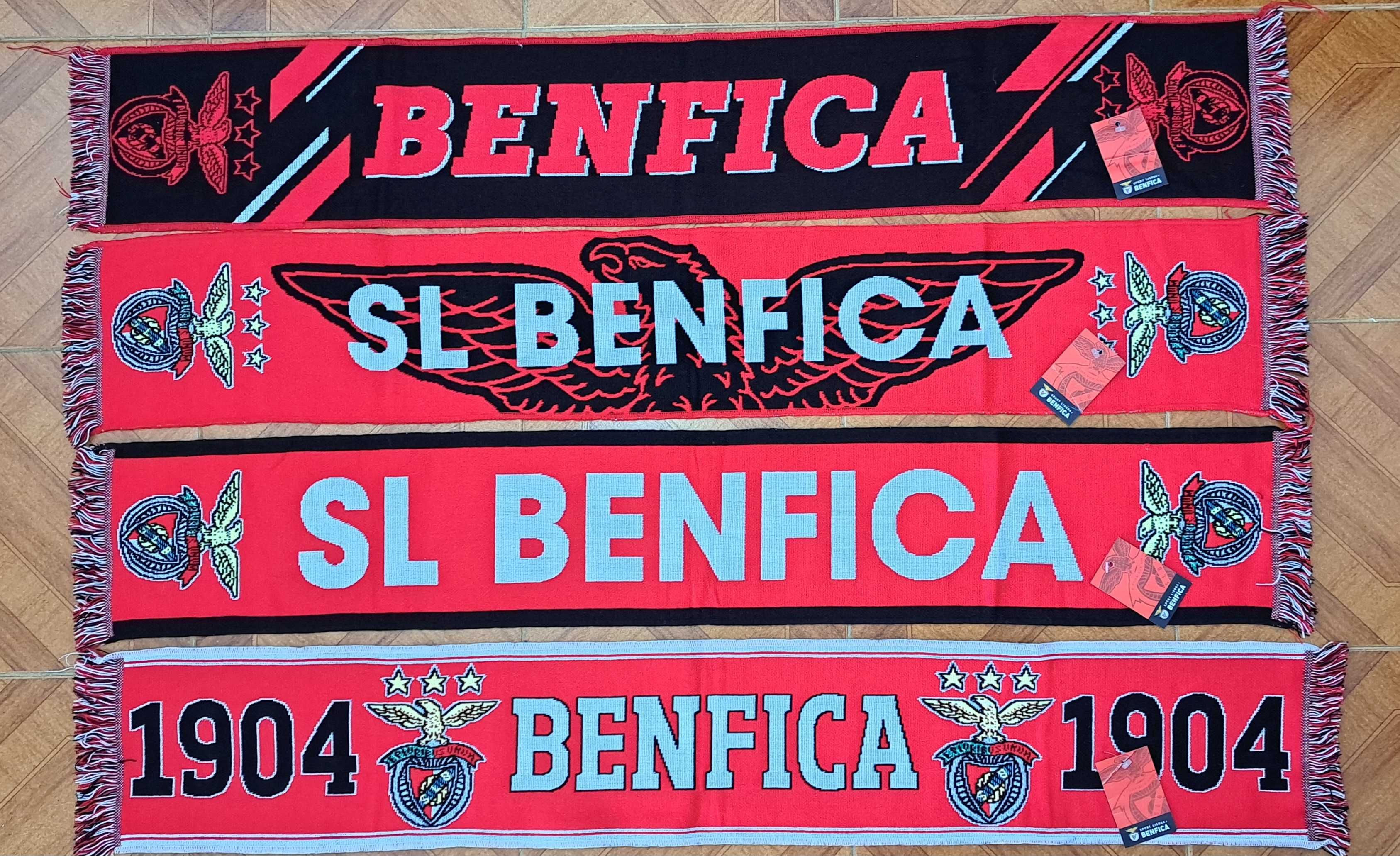 Cachecóis do Sport Lisboa e Benfica