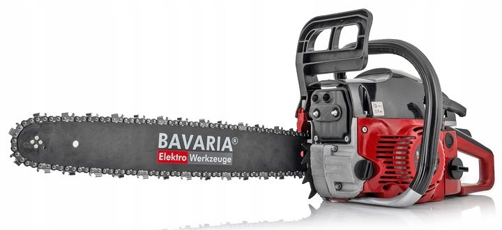 Piła Spalinowa Pilarka Łańcuchowa Do Drzewa 5,5km Mocna Zestaw Xxl Bav