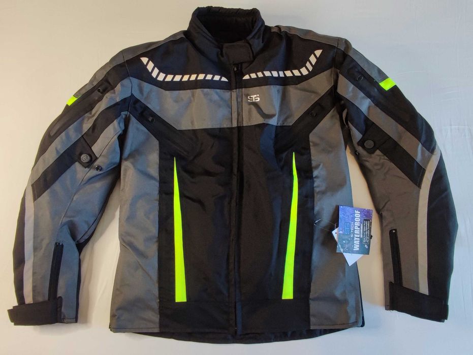 Casaco de mota para senhora c/proteções 3 camadas novo