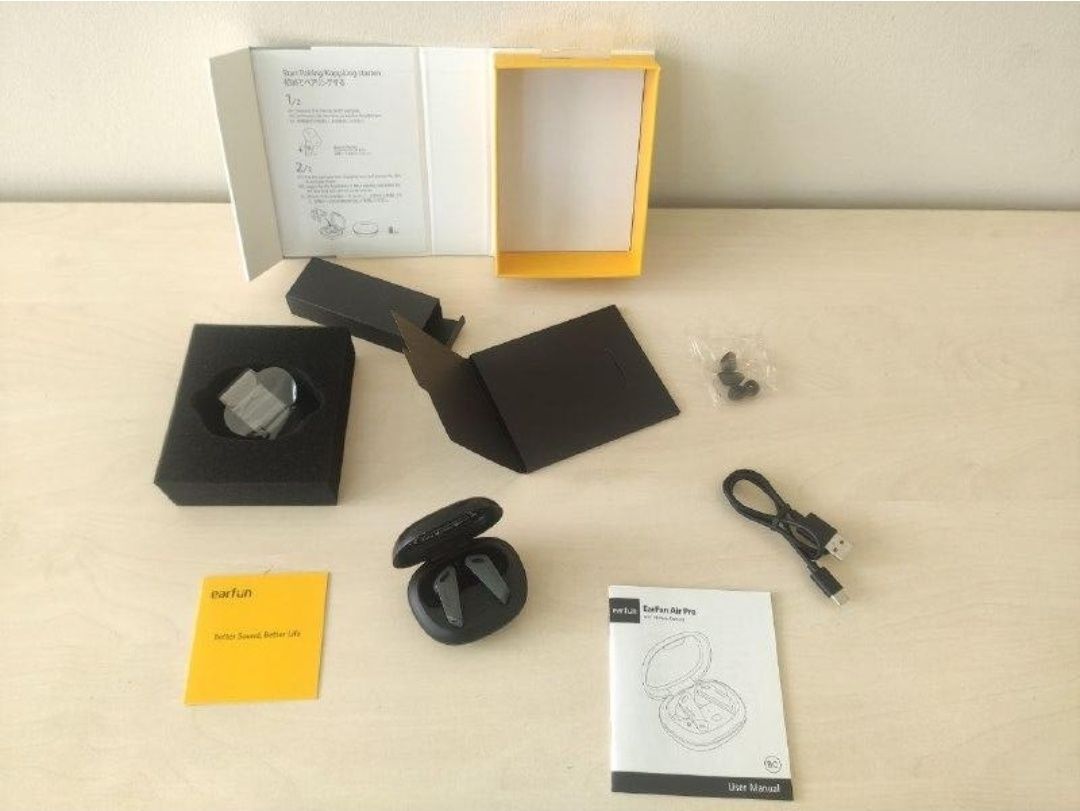Бездротові навушники TWS EarFun Air Pro вакуумні IPX5 Bluetooth 5.0 мі
